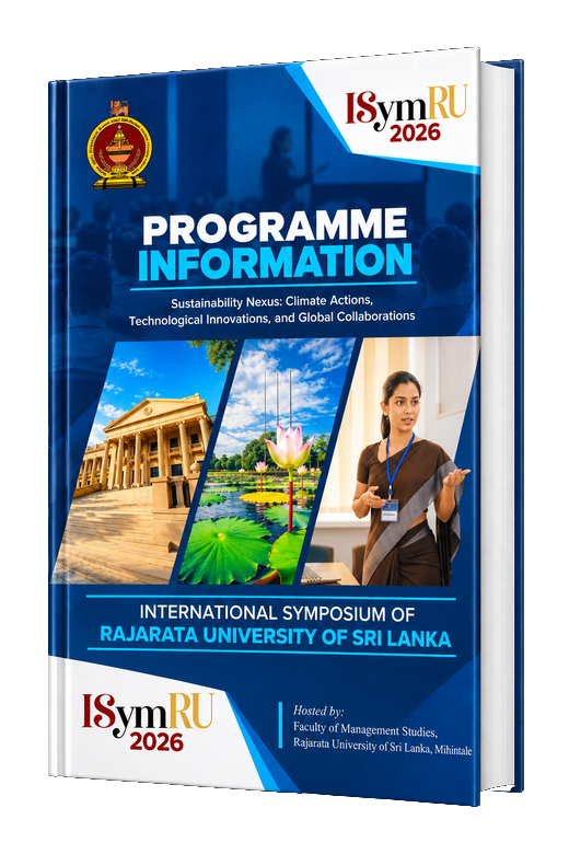 ISymRU 2026 Programme Information Booklet cover